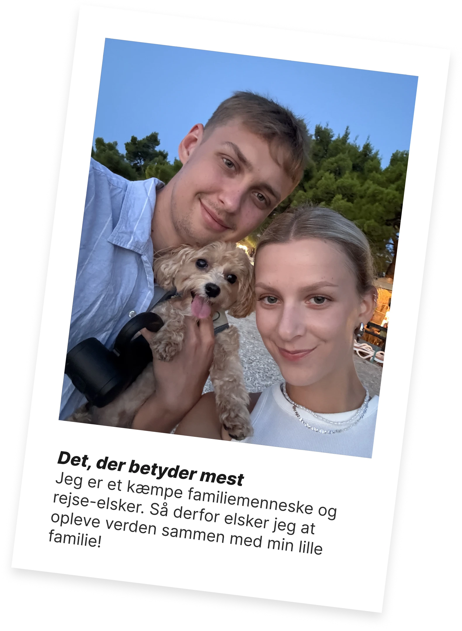 Et glimt af livet uden for arbejdet